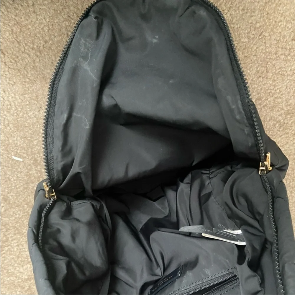 Marc Jacobs Quilted Style Backpack in Black